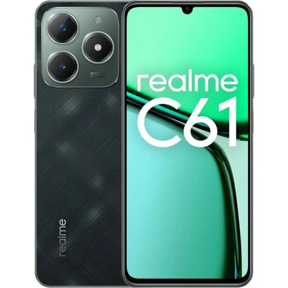 Realme C61 128 GB Sparkle Gold  (Dourado) Tela de 6.74